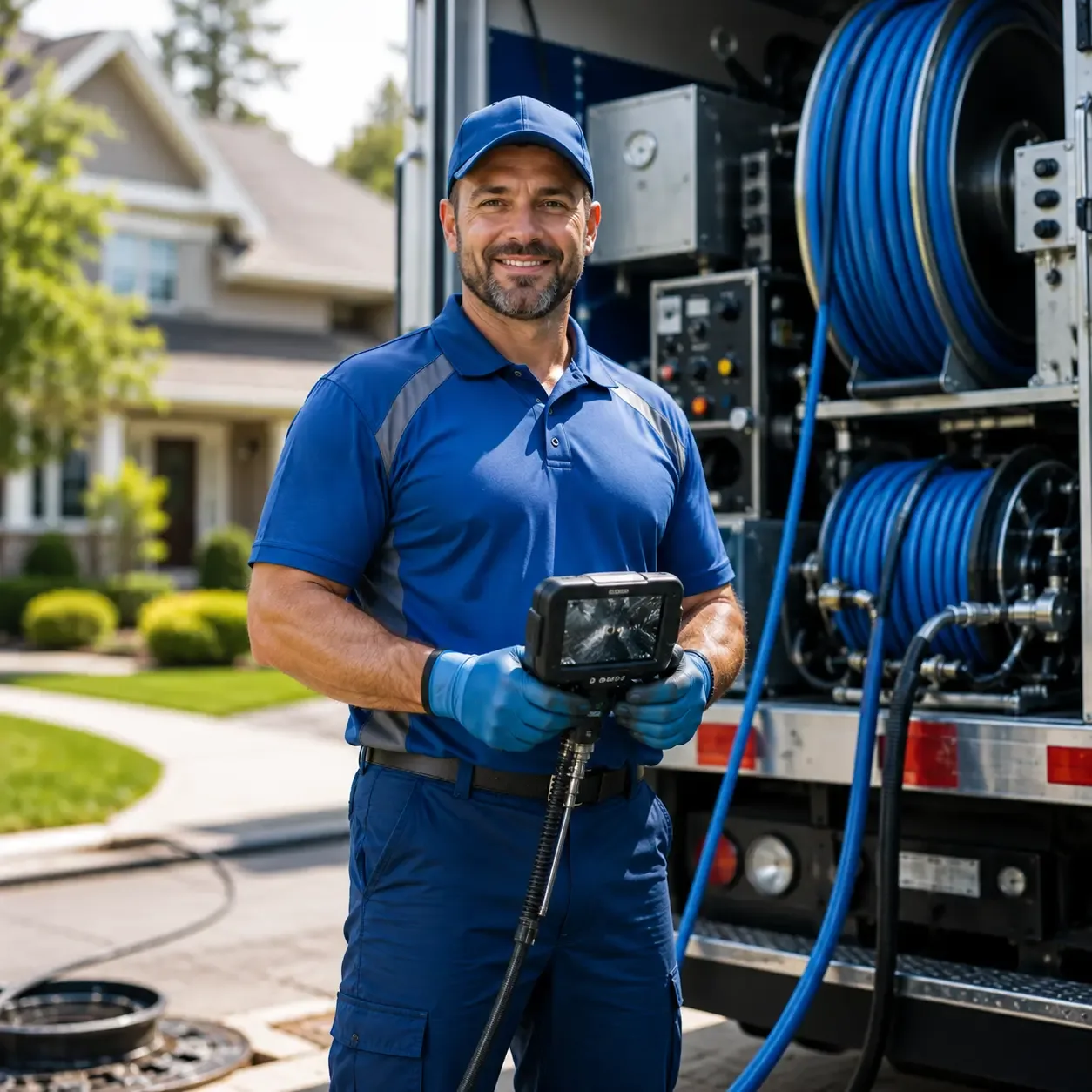 Local outdoor drain cleaning specialists in Wallis, TX